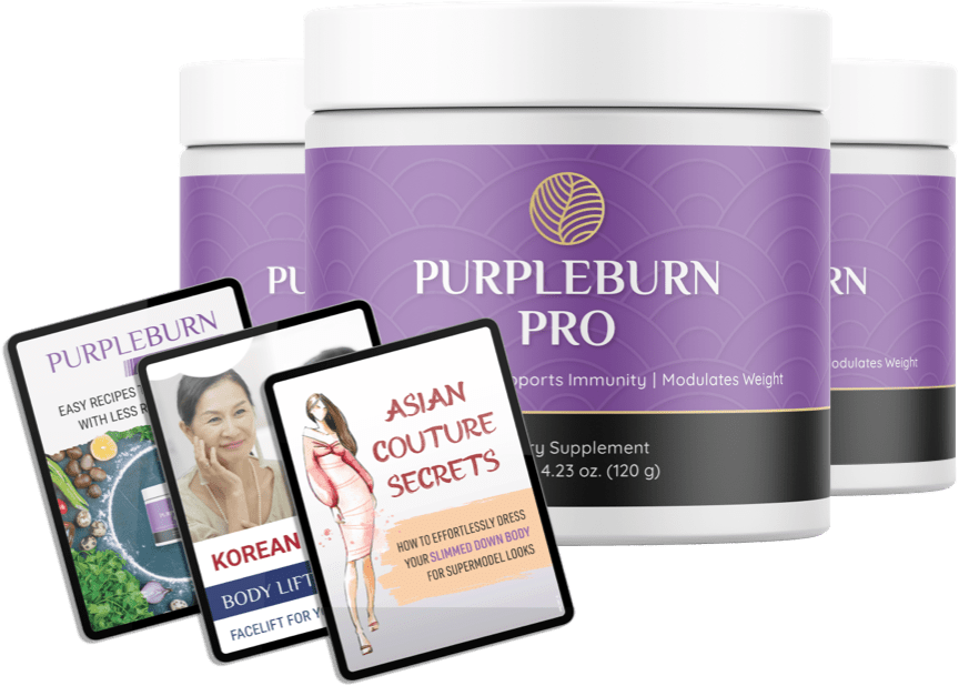 PurpleBurn Pro 3 jars — 90-day supply